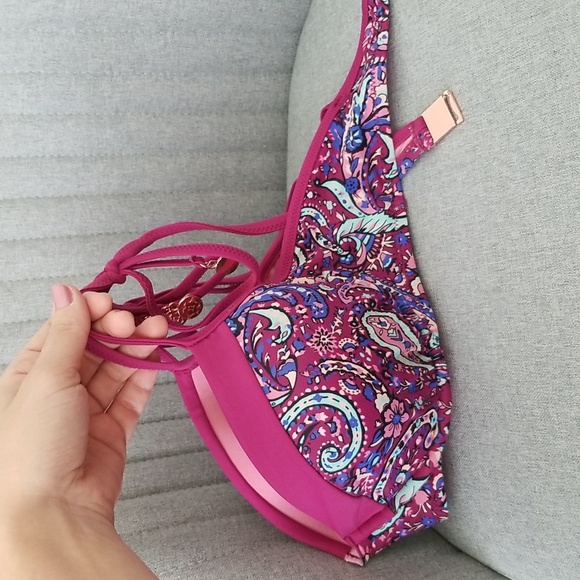 Nanette Lepore Bikini Top with Adjustable Straps, UK10/USA Medium -- NWOT - Picture 12 of 15